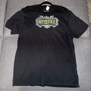 NWT Beetlejuice T-Shirt Horror Halloween Size XL Black